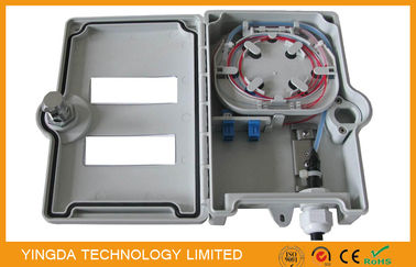 Beli 04/02 Inti FTTx luar Fiber Pemutusan Box Dinding Dengan PC / ABS Bahan pembuatan online