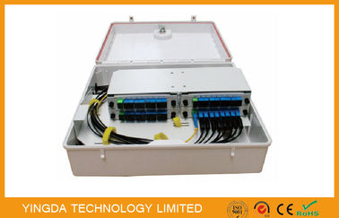 Beli Mini 1/32 PLC Fiber Optic Splitter Box Untuk Jaringan PON FTTX ODN GPDB-S32D pembuatan online