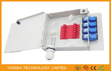 Beli Serat Optik Serat Putih Kecil Wall Mount Dengan Adaptor FC, SC, ST, LC pembuatan online