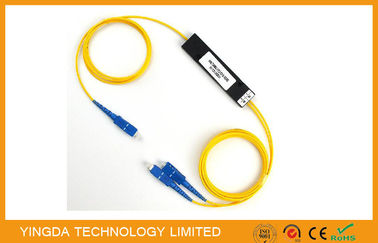 Beli Dual Window Broadband FBT Coupler Kaset 2mm 1 x 2 SFF ABS ISO SGS ROHS pembuatan online