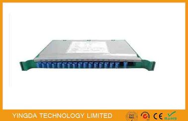 Beli Plastik Logam 1x64 Fiber Optic PLC splitter Kaset 19 inci Di Rak Odf, Baut Splitter Splitter pembuatan online
