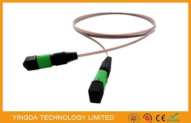 Beli 12 Serat Pita Inti Mpo Mpo Jumper, Mtp / Male Single Mode Fiber Cable pembuatan online