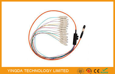 Beli High-density LC SC ST MT-RJ MTP MPO Kabel TIA-604-5 / MTP Patch Cord pembuatan online
