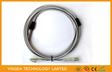 Beli LC Jumper Multimode Lapis Baja Duplex LC Serat Optik Patch Cord Round Anti Rodent pembuatan online