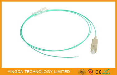 Beli Konektor Pigtail Fiber Optic FTTx SC OM3 - 300 10G, Pigtail MM MM 5M Aqua pembuatan online