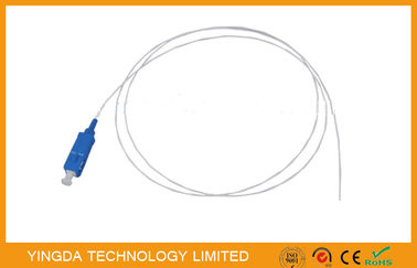 Beli PVC 1.5Mtrs 0.9mm SC / UPC Fiber Optic Pigtail SM Loose Buffer / Kabel Jumper pembuatan online