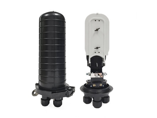 Beli 4 Port PC 96 Fiber Optic Cable Splice Closure Pole Wall Mount Dome Mechanical pembuatan online