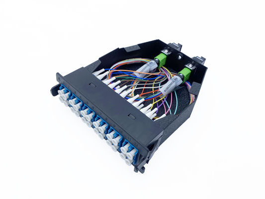 Beli 8 Serat Modul Kaset MPO G657A2 LSZH Hydra Cable Assembly APC pembuatan online