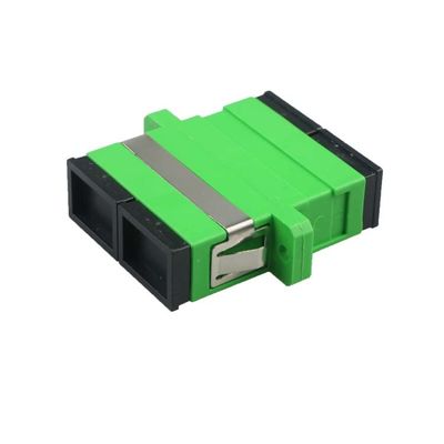 Plastic Fiber Connector Adapter Coupler SC To SC Duplex SM MM With Flange