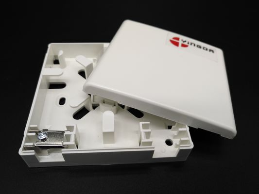 1 Port FTTH Fiber Optic Termination Box SC APC Socket Panel With Pigtail 1.5m
