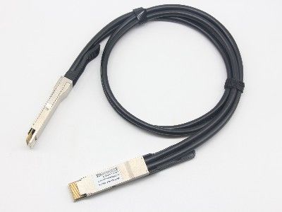 400G QSFP112 Passive Direct Attach Copper Twinax Cable 2M Jarak 1m 2m 3m Standar Kepatuhan RoHS/CE/FCC