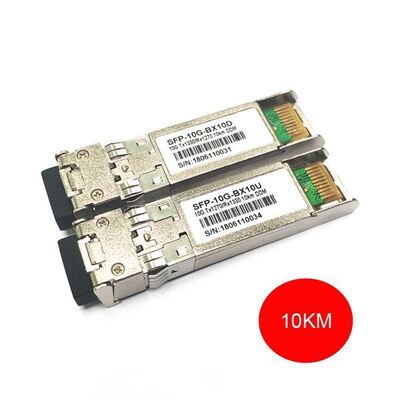 Custom 10Ge 10KM SFP+ Transceiver Module BIDI LC single Fiber Single mode DDM